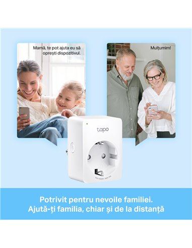 Умная розетка TP-LINK Tapo P110, Белый
