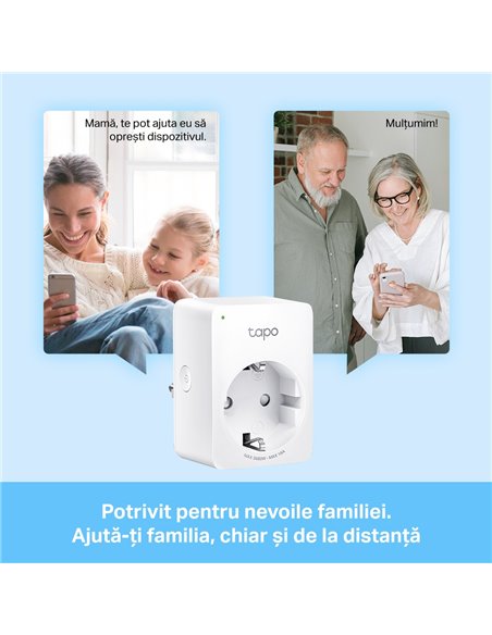 Умная розетка TP-LINK Tapo P110, Белый