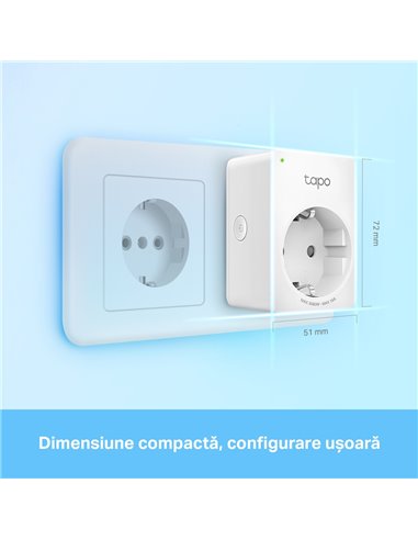 Умная розетка TP-LINK Tapo P110, Белый