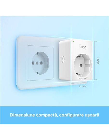 Умная розетка TP-LINK Tapo P110, Белый
