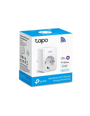 Умная розетка TP-LINK Tapo P110, Белый