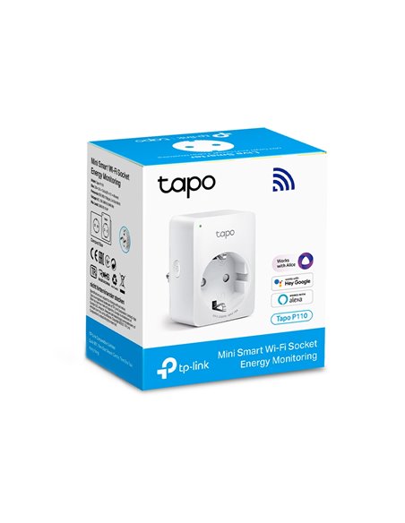 Умная розетка TP-LINK Tapo P110, Белый