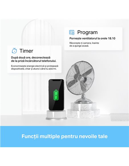 Умная розетка TP-LINK Tapo P110, Белый