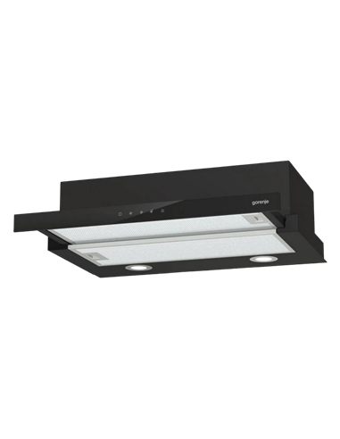 Hota încorporabilă Gorenje TH 64E4 BG, Negru