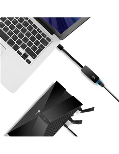 Сетевой адаптер TP-LINK UE306, Чёрный