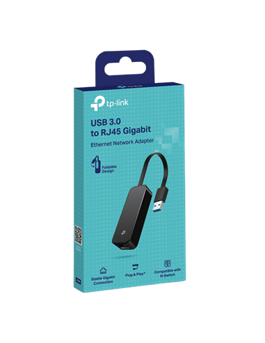 Adaptor de rețea TP-LINK UE306, Negru