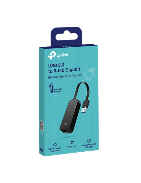 Сетевой адаптер TP-LINK UE306, Чёрный