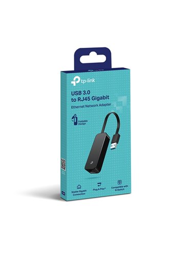 Сетевой адаптер TP-LINK UE306, Чёрный