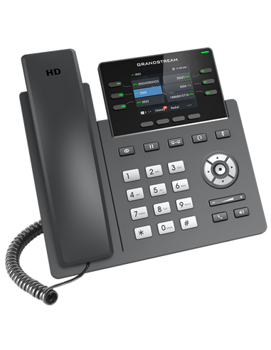 Telefon IP Grandstream GRP2613, Negru