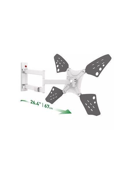 Настенное крепление для телевизора BARKAN 3400LW, Белый