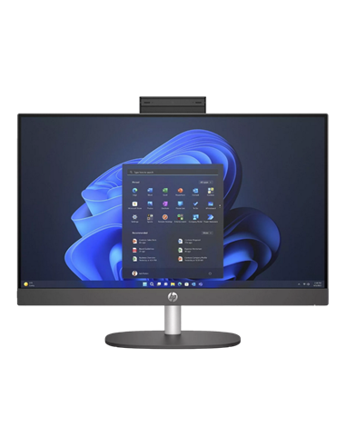 Моноблок HP ProOne 245 G10, 23,8", AMD Ryzen 5 7520U, 16Гб/512Гб, Windows 11 Pro, Чёрный