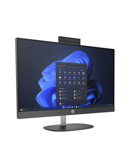 Моноблок HP ProOne 245 G10, 23,8", AMD Ryzen 5 7520U, 16Гб/512Гб, Windows 11 Pro, Чёрный