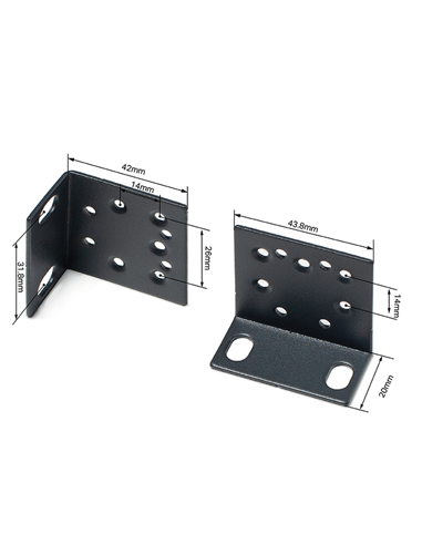 Комплект креплений для монтажа в стойку TP-Link RackMount Kit-19