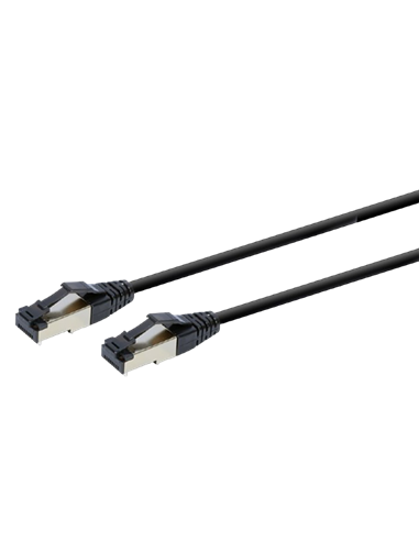 Patch cord Cablexpert PP8-LSZHCU-BK-1M, Cat8 S/FTP, 1m, Negru