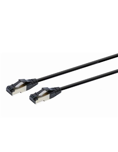 Patch cord Cablexpert PP8-LSZHCU-BK-1M, Cat8 S/FTP, 1m, Negru