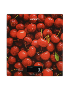 Электронные кухонные весы Ardesto SCK-893, Вишня