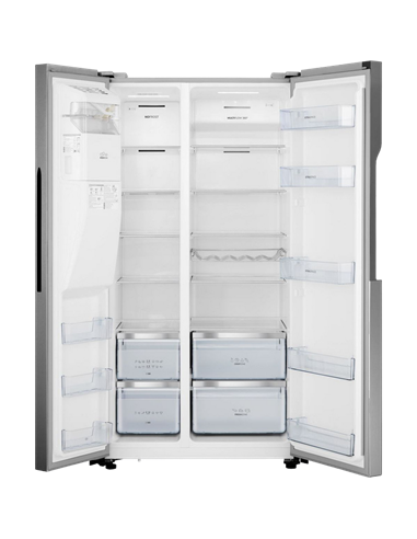Холодильник Gorenje NRS9EVX1, Нержавеющая сталь