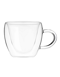 Set cupe Ardesto AR2625GHL, 250 ml, 2 bucs, Transparent