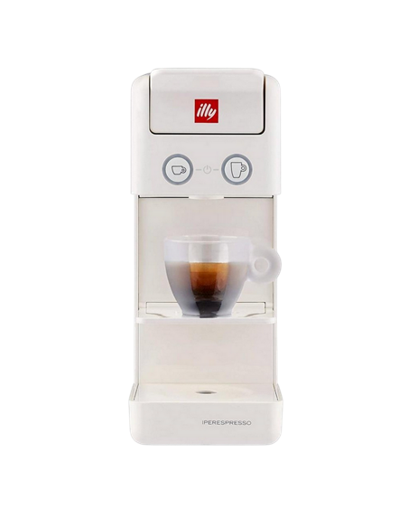 Cafetiera cu capsule illy Y3.3, 1250W, Alb