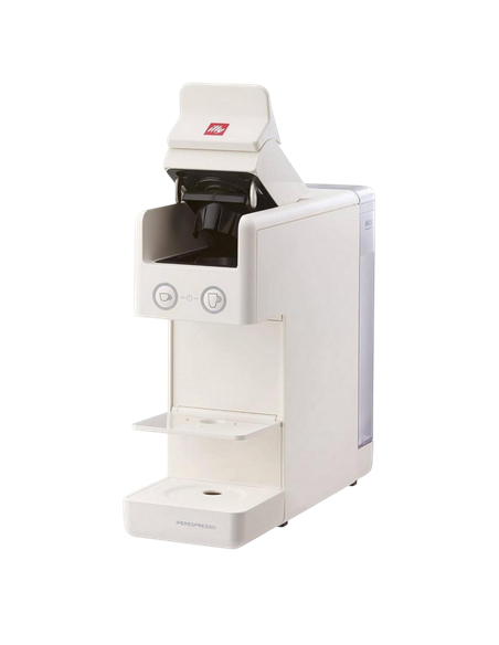 Cafetiera cu capsule illy Y3.3, 1250W, Alb