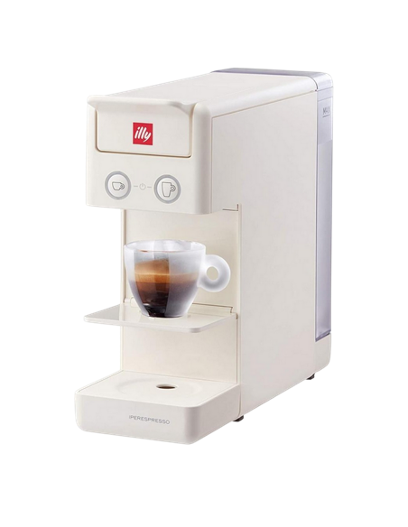 Cafetiera cu capsule illy Y3.3, 1250W, Alb