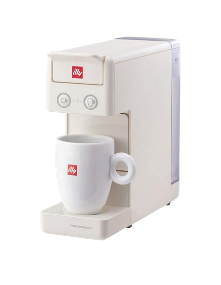 Cafetiera cu capsule illy Y3.3, 1250W, Alb