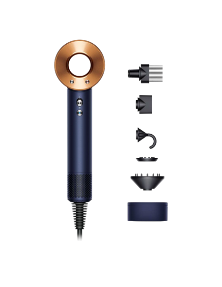 Фен Dyson HD07, 1600Вт, Prussian Blue | Rich Copper