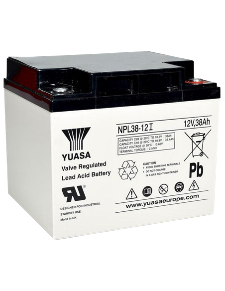 Acumulator UPS Yuasa NPL38-12I, 12V 38