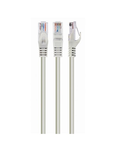 Патч-корд Cablexpert PP6U-3M, Cat6 UTP, 3м, Серый