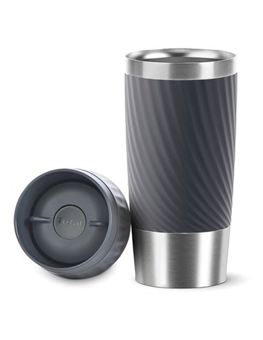 Термокружка Tefal Easy Twist, 0,36л, Grey