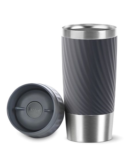 Термокружка Tefal Easy Twist, 0,36л, Grey