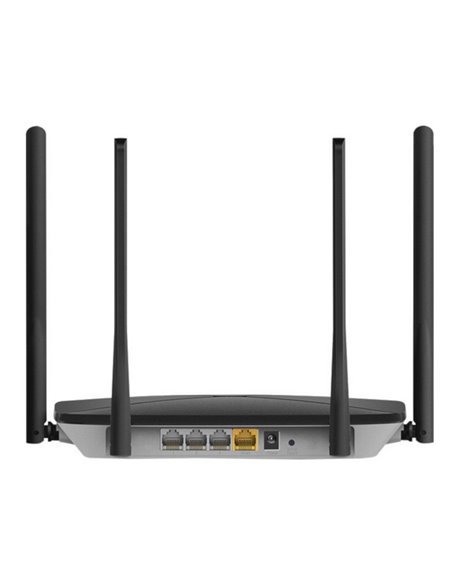 Беспроводной маршрутизатор MERCUSYS AC12G, Чёрный
