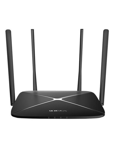 Беспроводной маршрутизатор MERCUSYS AC12G, Чёрный
