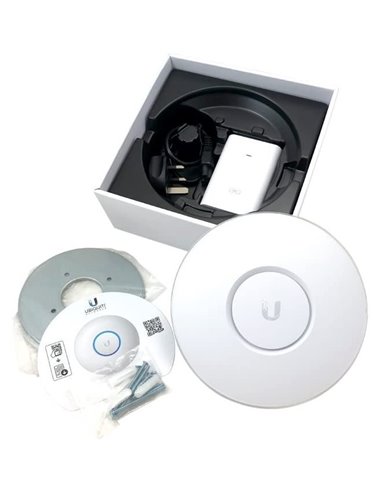 Беспроводная точка доступа Ubiquiti nanoHD, 300 Мбит/с, 1733 Мбит/с, Белый