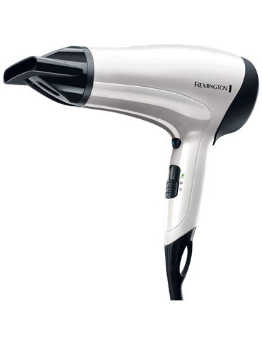 Uscător de păr Remington Power Volume D3015, 2000 W, Alb | Negru
