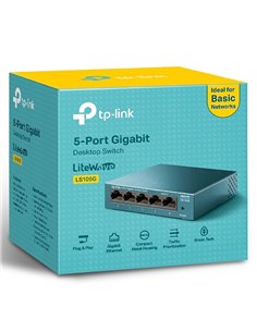 Сетевой коммутатор TP-LINK LS105G, 5x 10/100/1000 Мбит/с 2