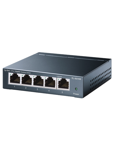 Switch de rețea TP-LINK LS105G, 5x 10/100/1000 Mbps