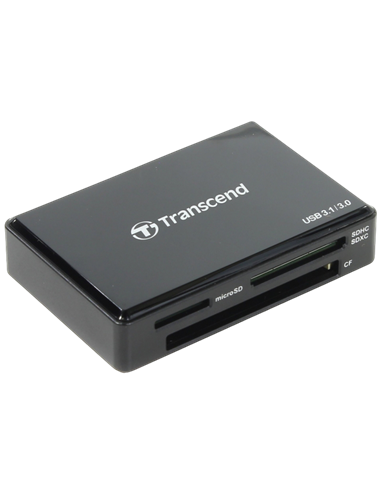 Кардридер Transcend TS-RDC8, USB Type-C, Чёрный