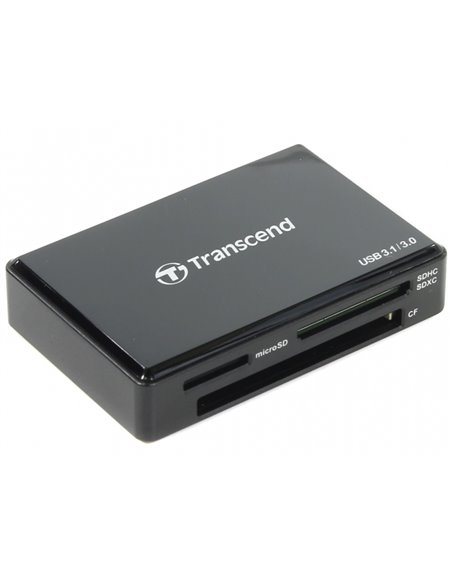 Кардридер Transcend TS-RDC8, USB Type-C, Чёрный
