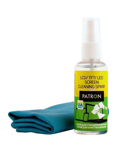 Set de curățare Patron F3-015, pentru ecrane LCD/LED 