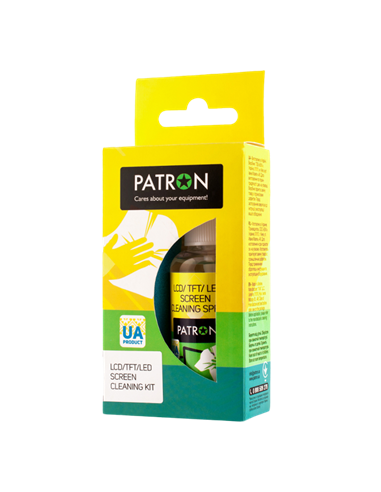 Set de curățare Patron F3-015, pentru ecrane LCD/LED 