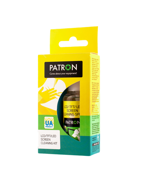 Set de curățare Patron F3-015, pentru ecrane LCD/LED 