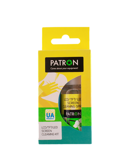 Set de curățare Patron F3-015, pentru ecrane LCD/LED 