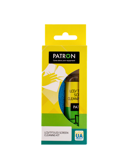 Set de curățare Patron F3-017, pentru ecrane LCD/LED 
