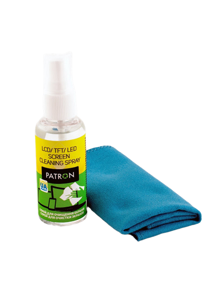Set de curățare Patron F3-017, pentru ecrane LCD/LED 