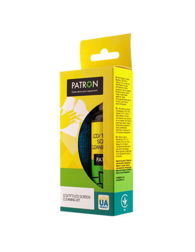Set de curățare Patron F3-017, pentru ecrane LCD/LED 
