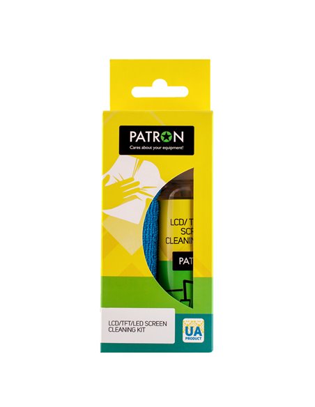 Set de curățare Patron F3-017, pentru ecrane LCD/LED 