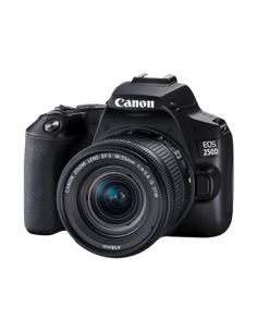 Aparat foto DSLR Canon EOS 250D & EF-S 18-55mm f/3.5-5.6 IS STM KIT