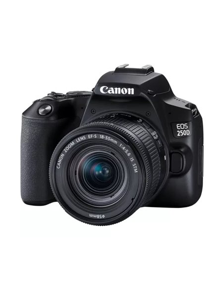 Aparat foto DSLR Canon EOS 250D & EF-S 18-55mm f/3.5-5.6 IS STM KIT
