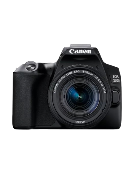 Aparat foto DSLR Canon EOS 250D & EF-S 18-55mm f/3.5-5.6 IS STM KIT